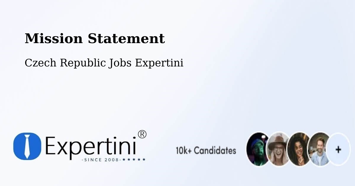Corporate Mission – Libiš - Czech Republic Jobs Expertini